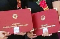 447 ứng viên được đề nghị xét công nhận giáo sư, phó giáo sư năm 2022