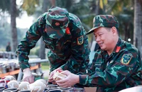 Cận cảnh điểm bắn pháo hoa phục vụ đêm giao thừa ở Hà Nội