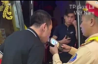 Dương tính với ma tuý, tài xế khai do uống rượu ngâm quả thuốc phiện