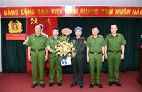 Cục Cảnh sát ma túy gặp mặt cán bộ làm nhiệm vụ gìn giữ hoà bình Liên hợp quốc