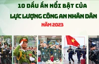 10 dấu ấn nổi bật của lực lượng Công an nhân dân trong năm 2023