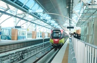 Ngắm tàu đường sắt Nhổn - Ga Hà Nội trước ngày vận hành chính thức