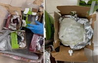 Phát hiện gần 100 kg ma túy ngụy trang trong các bịch rượu vang từ Pháp về Việt Nam