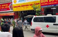 Án mạng tại tiệm sửa xe máy ở Hà Nội