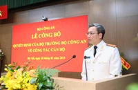 Bộ Công an có tân Chánh văn phòng