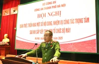 Công an TP Hà Nội quán triệt các nhiệm vụ sau khi sắp xếp, tinh gọn