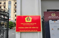 Công an TP Hà Nội thông báo các địa điểm tiếp nhận, giải quyết công việc