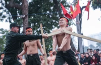Mãn nhãn với những màn biểu diễn võ thuật của lực lượng Công an Nhân dân