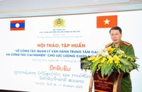 Cục C04 tập huấn cho nước bạn Lào về quản lý, vận hành trung tâm cai nghiện