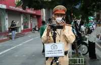 CSGT Hà Nội ghi hình phạt nguội tại 20 nút giao thông trọng điểm