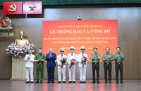 Công bố quyết định của Chủ tịch nước về việc thăng cấp bậc hàm đối với 4 Thứ trưởng Bộ Công an
