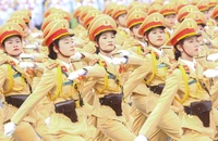 Công an Hà Nội phân luồng giao thông phục vụ diễu binh, diễu hành dịp 2-9