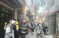 Lại xảy ra cháy nhà ở Hà Nội