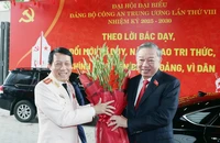 Hình ảnh Tổng Bí thư Tô Lâm dự khai mạc Đại hội đại biểu Đảng bộ Công an Trung ương 