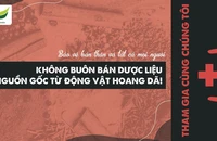 Kêu gọi thầy thuốc Y học cổ truyền thân thiện với động vật hoang dã