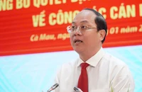 Bộ Chính trị điều động ông Nguyễn Hồ Hải làm Bí thư Tỉnh uỷ Cà Mau