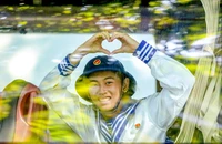 Khoảnh khắc tân binh rạng rỡ lên đường nhập ngũ
