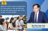 Báo chí đổi mới toàn diện để vươn mình cùng dân tộc