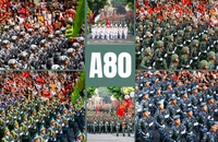 Những bước chân mạnh mẽ trong triệu triệu vòng tay Nhân dân ở ngày hội non sông A80