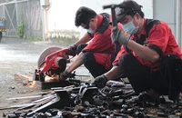 Công an TP.HCM tiêu hủy hàng ngàn vũ khí, vật liệu nổ