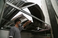 Mưa to gió quật cây xanh ngã đổ, đè người, nhà tốc mái ở TP.HCM