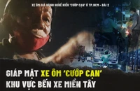 Giáp mặt xe ôm ‘cướp cạn’ khu vực Bến xe Miền Tây
