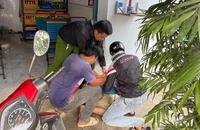 Thượng úy công an tước dao, bắt cướp ở Tân Phú