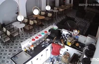 Đột nhập quán nước lúc 4 giờ sáng, lấy trộm nhiều tài sản
