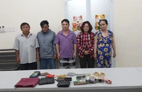 Nhóm 5 người dùng kim cương nhựa lừa đảo nhiều quận huyện ở TP.HCM