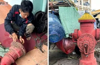 Công an cảnh báo tình trạng trộm vật tư trang bị công cộng bán ve chai