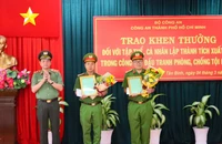Công an quận Tân Bình được khen thưởng vì thành tích phá án