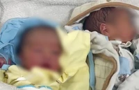 2 bé trai sơ sinh bị bỏ trong thùng xốp kèm lá thư tay ở Hóc Môn 