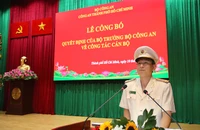 Đại tá Trần Hồng Minh được điều động làm Phó Giám đốc Công an TP.HCM