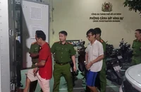Bắt băng ra giá bảo kê bốc xếp hàng ở Chợ Bình Tây