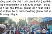 Thông tin bé trai nghi bị bắt cóc ở Bình Tân là sai sự thật
