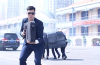 Video cảnh vệ tiêu diệt khủng bố, bảo vệ yếu nhân trong tình huống diễn tập