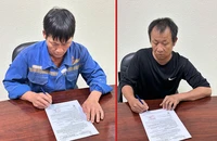 2 thuyền trưởng chở 14 thuyền viên di đánh cá ở vùng biển nước ngoài bị bắt vì xuất cảnh trái phép