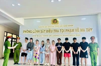 8 người Hàn Quốc trong băng nhóm tổ chức bay lắc ở TP.HCM bị công an bắt