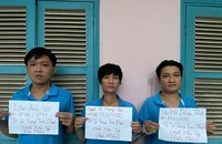 3 người 'tái nghiện' đã bị Công an xã Đông Thạnh khởi tố, bắt giam