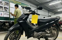 Công an TP.HCM tìm xe máy trong vụ trộm xe máy ở phường Tân Sơn Hòa 