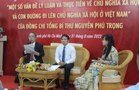Tọa đàm cuốn sách về Chủ nghĩa xã hội ở Việt Nam của Tổng Bí thư Nguyễn Phú Trọng