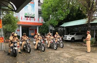 CSGT ra quân đảm bảo giao thông ở các điểm nóng, cửa ngõ TP.HCM