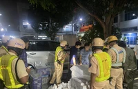 Kịch tính truy bắt vận chuyển thuốc lá lậu ở TP.HCM