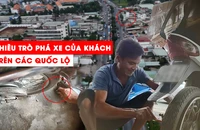 VIDEO ĐIỀU TRA - Kỳ 1: Rạch lốp, phá xe trên Quốc lộ 1, khu cầu vượt Linh Xuân