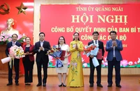 Quảng Ngãi công bố quyết định của Ban Bí thư về công tác cán bộ