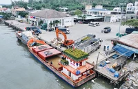 Những chuyến tàu cuối năm mang Tết ra đảo Lý Sơn