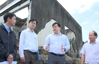 Quảng Ngãi họp tìm phương án khắc phục sạt lở cửa biển Sa Cần