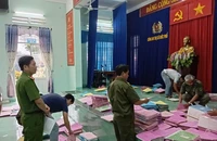 Công an Quảng Ngãi xuyên đêm chuẩn bị cho việc không tổ chức công an cấp huyện