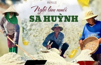 200 năm nghề làm muối Sa Huỳnh ở Quảng Ngãi