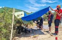 Quảng Ngãi: Tìm thấy thi thể nạn nhân bị nước cuốn ở cầu Thạch Nham